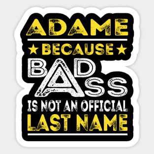 ADAME Sticker